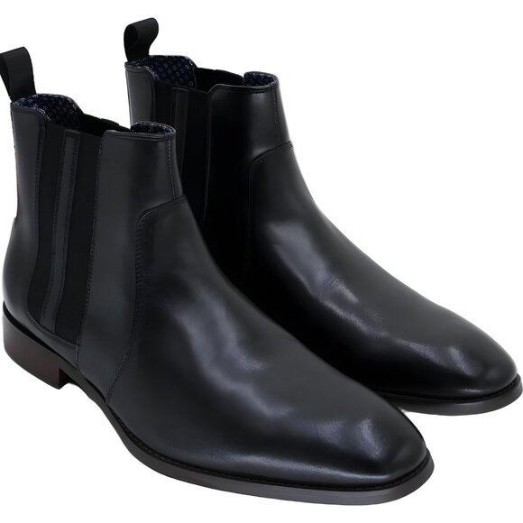 Stacy Adams Kalen Plain Toe Chelsea Dress Boots Black Men's US 13M - Picture 4 of 6